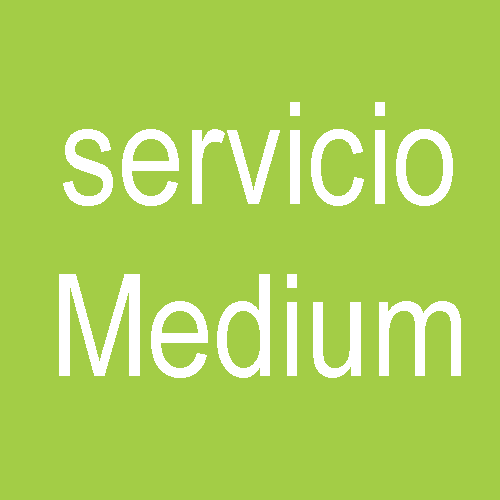 servicio medium